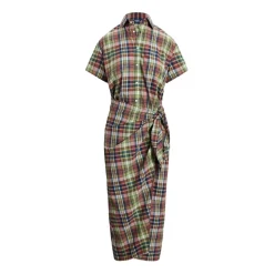 Abito camicia a quadri