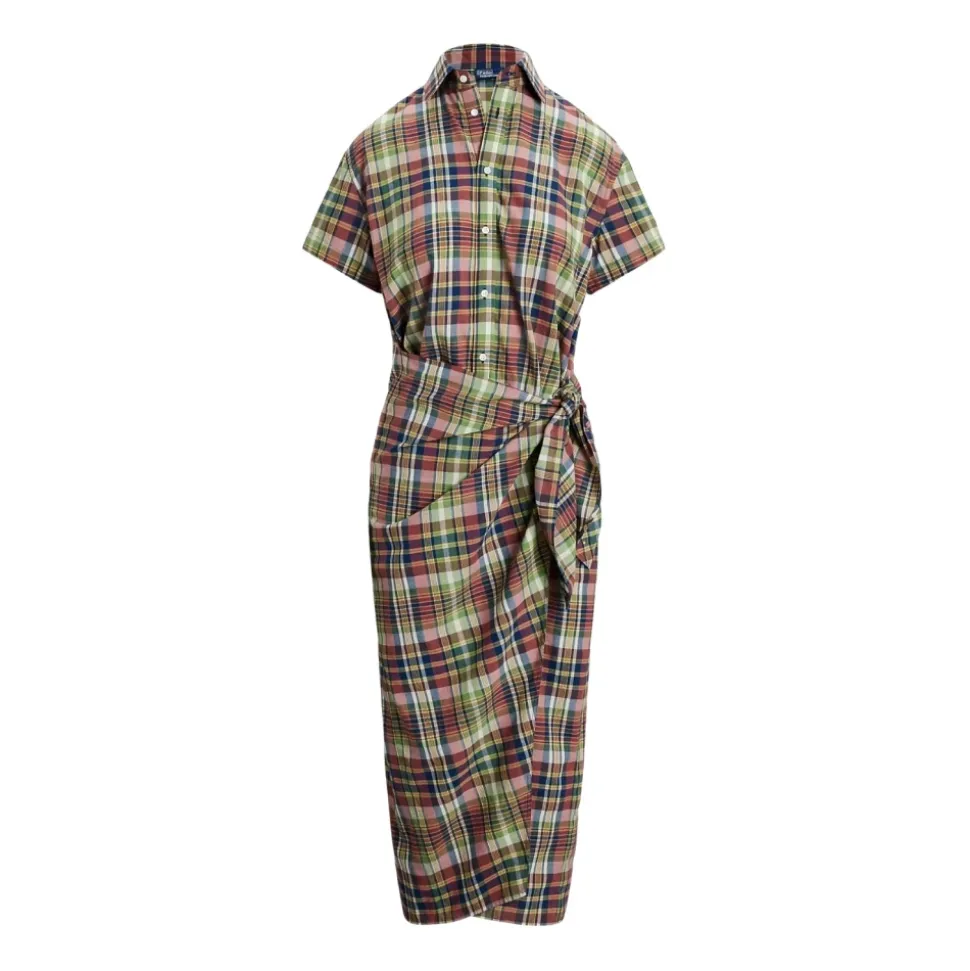 Abito camicia a quadri