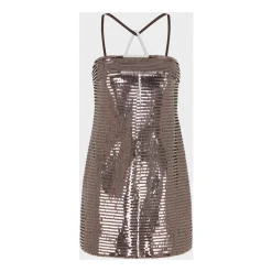 Abito corto Nolo con paillettes