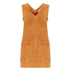 Abito in camoscio Sloane