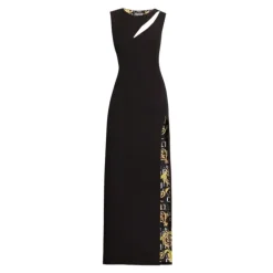 Abito Lungo Nero Stile Elegante