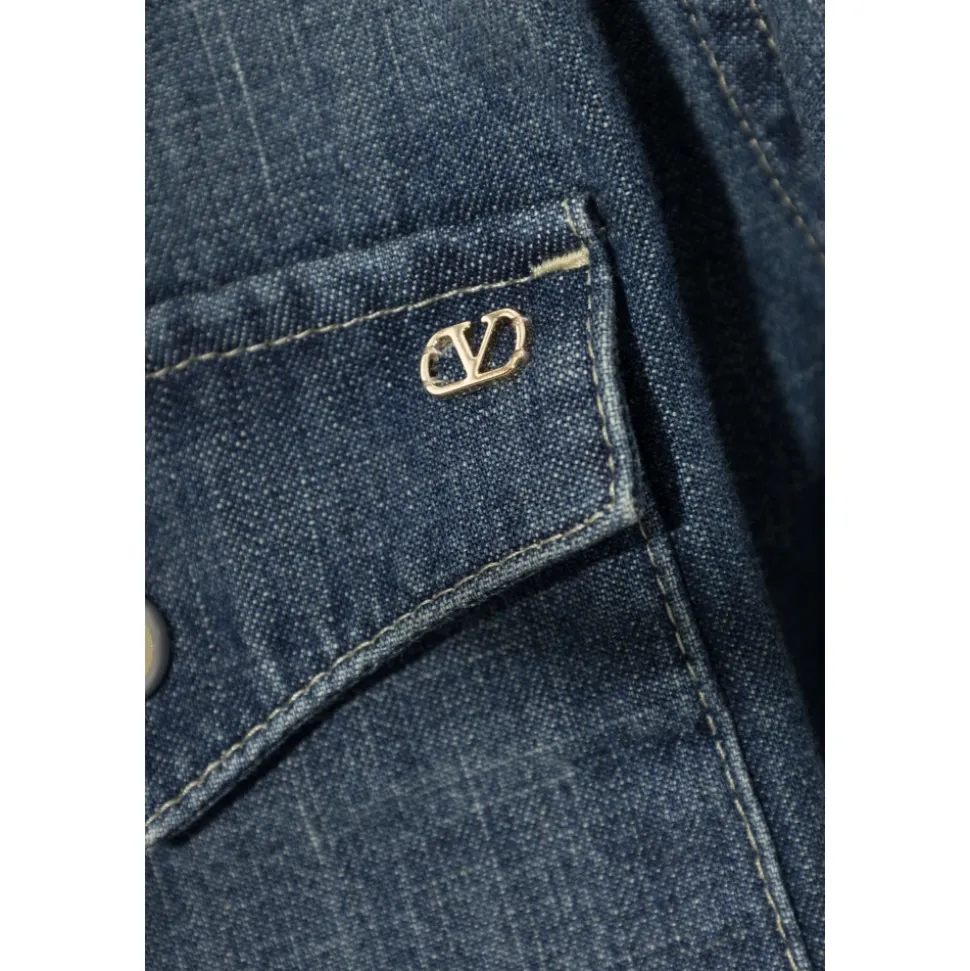Abito Midi in Denim