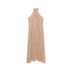 Abito midi in pizzo floreale