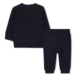 Abito Sportivo con Stampa Tigre Blu