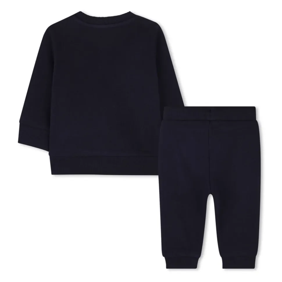 Abito Sportivo con Stampa Tigre Blu