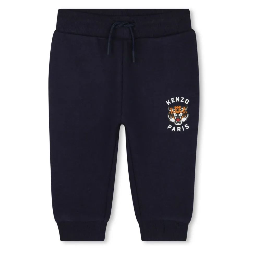 Abito Sportivo con Stampa Tigre Blu
