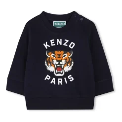 Abito Sportivo con Stampa Tigre Blu