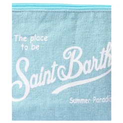 Aline Linen Clutch Bag