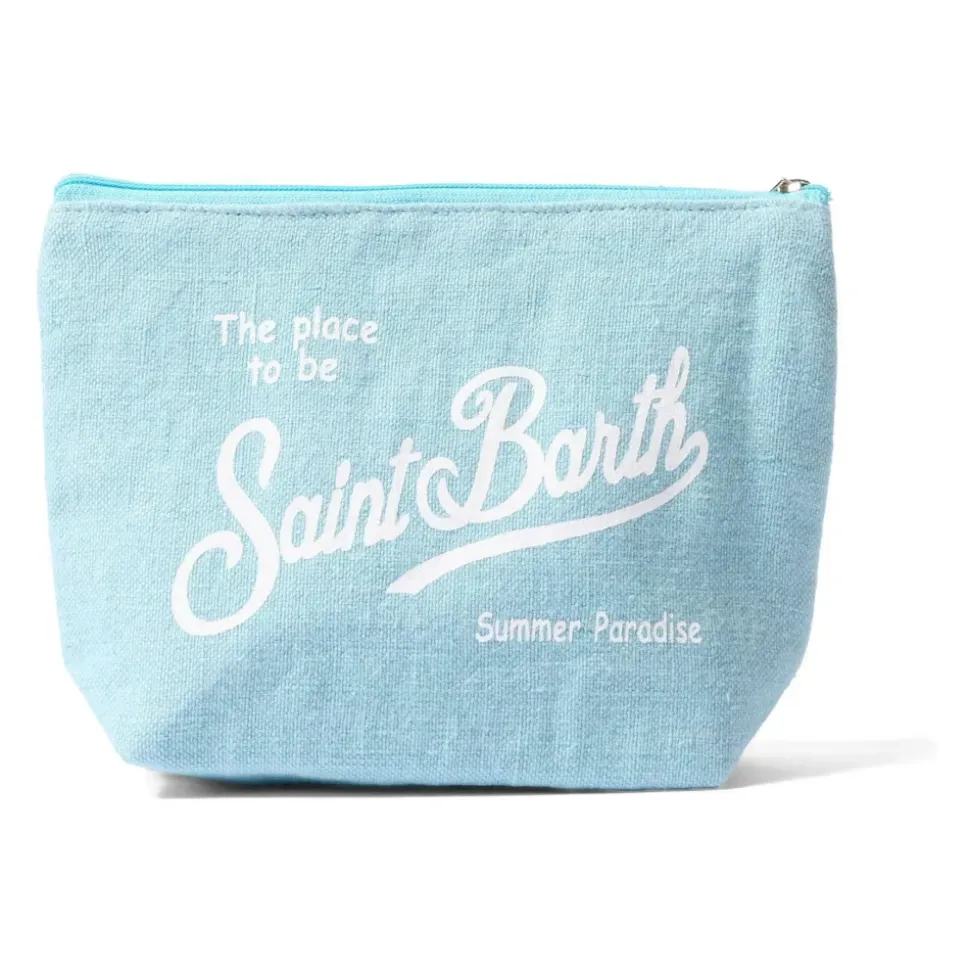 Aline Linen Clutch Bag