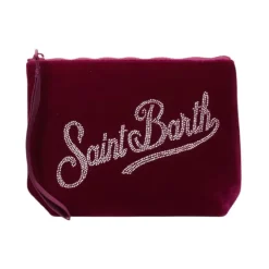 Aline Velvet Clutch