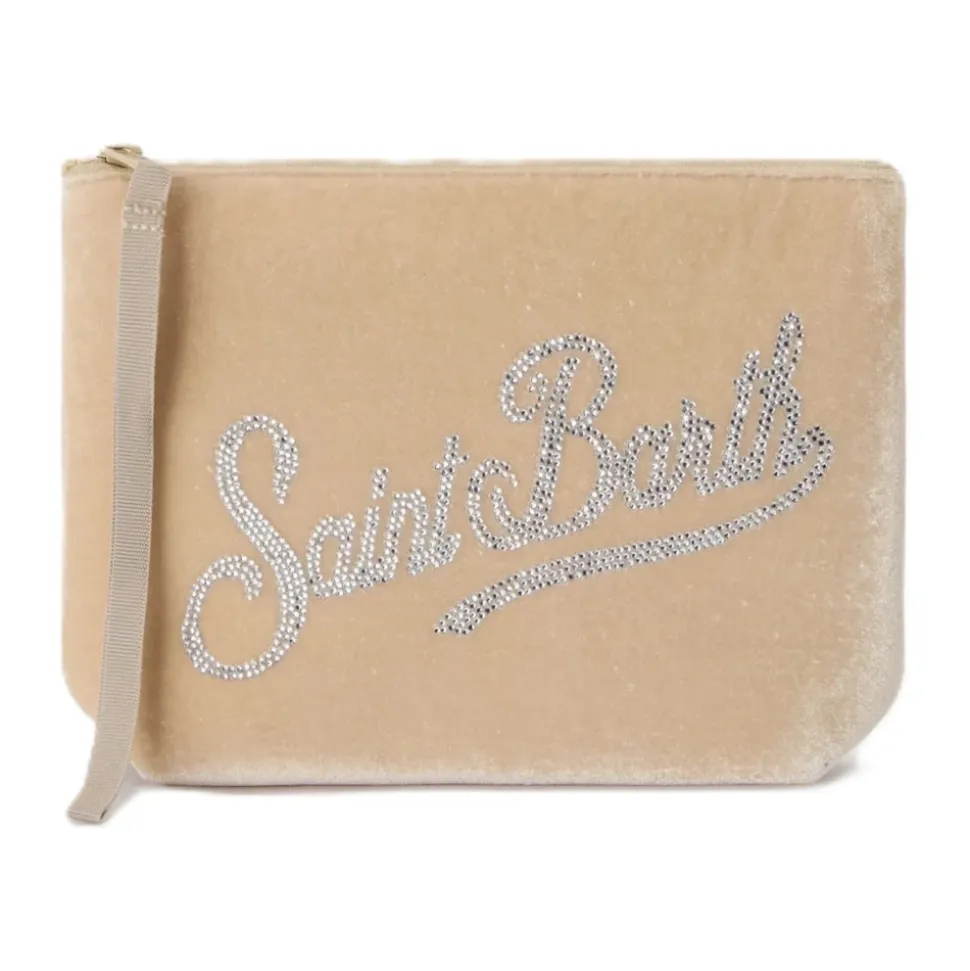 Aline Velvet Clutch Bag
