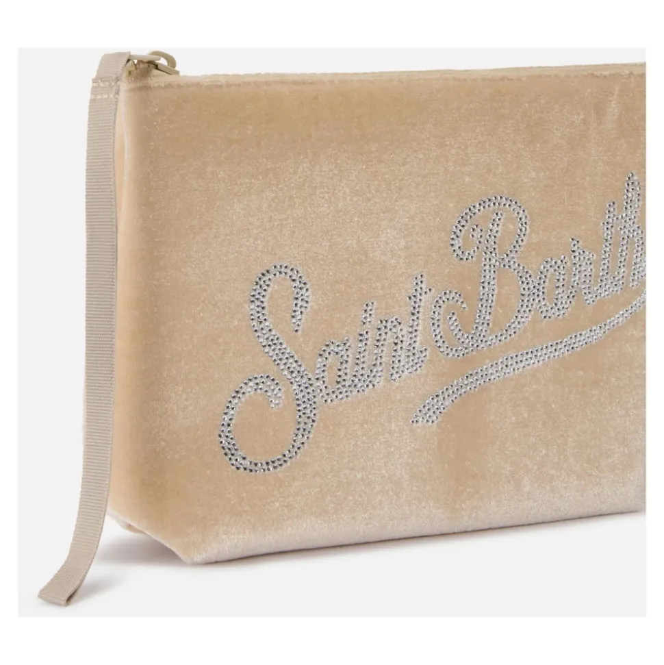 Aline Velvet Clutch Bag