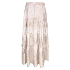 Aloe Paisley Jacquard Maxi Skirt