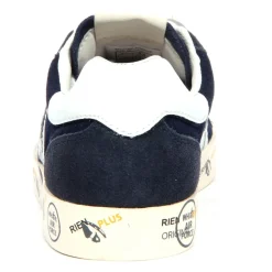 Andy Lace Scarpe Bambino in Camoscio Blu Navy