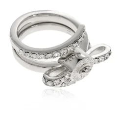 Anello con Cristalli Scintillanti