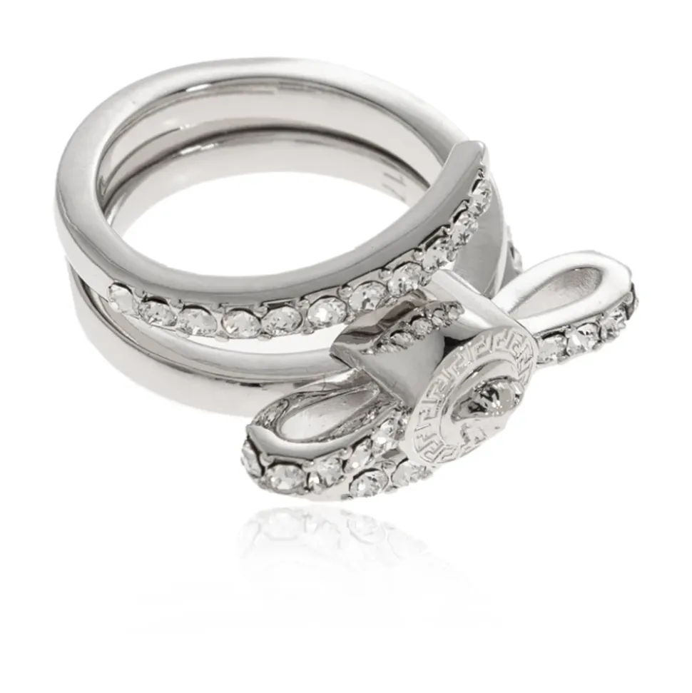 Anello con Cristalli Scintillanti
