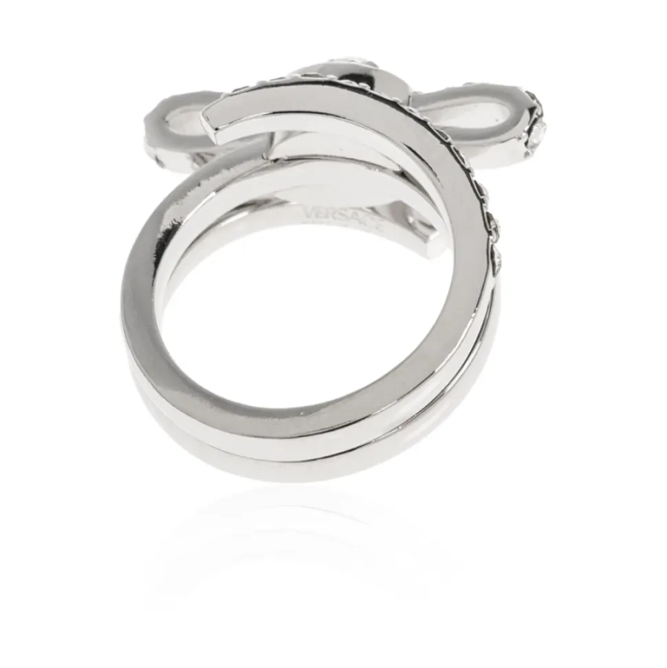 Anello con Cristalli Scintillanti