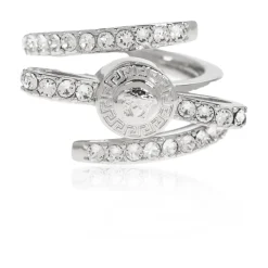 Anello con Cristalli Scintillanti