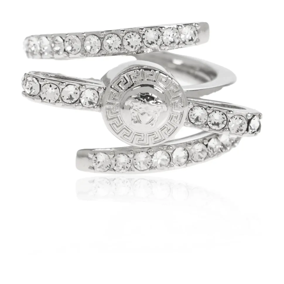 Anello con Cristalli Scintillanti