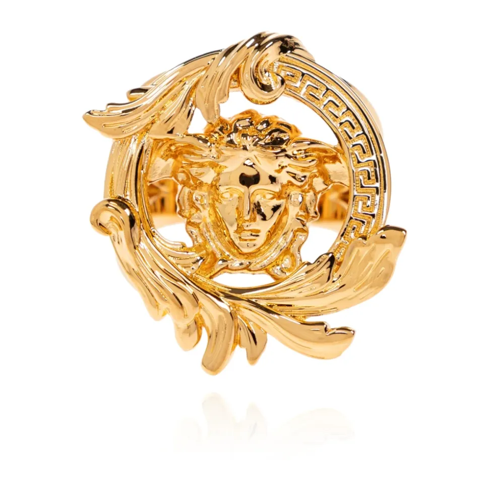 Anello con Motivo Testa di Medusa
