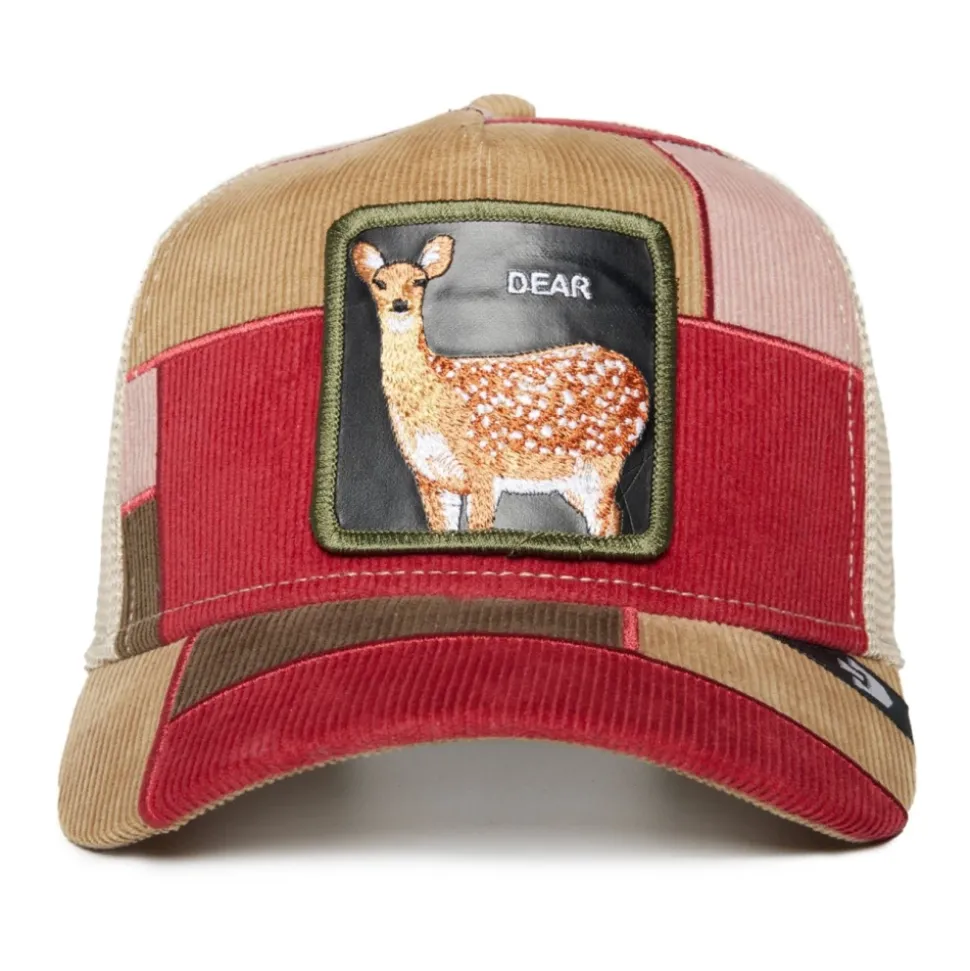 Animal Farm Trucker Cap Beige Unisex