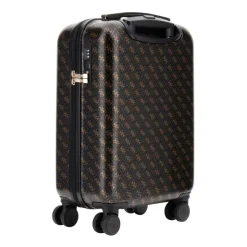 Bagaglio da Donna Sintetico Marrone 54cm