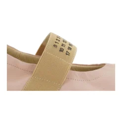 Ballerine con logo cinturino elasticizzato con logo numerico