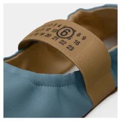 Ballerine con logo cinturino elasticizzato con logo numerico