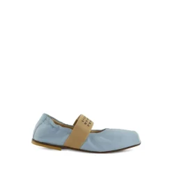 Ballerine con logo cinturino elasticizzato con logo numerico
