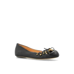 Ballerine in pelle