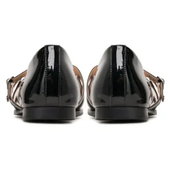 Ballerine in Pelle Albina - Nero