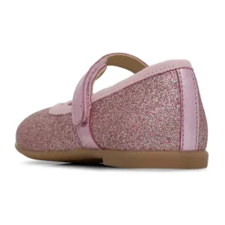 Ballerine in pelle con glitter ELANA