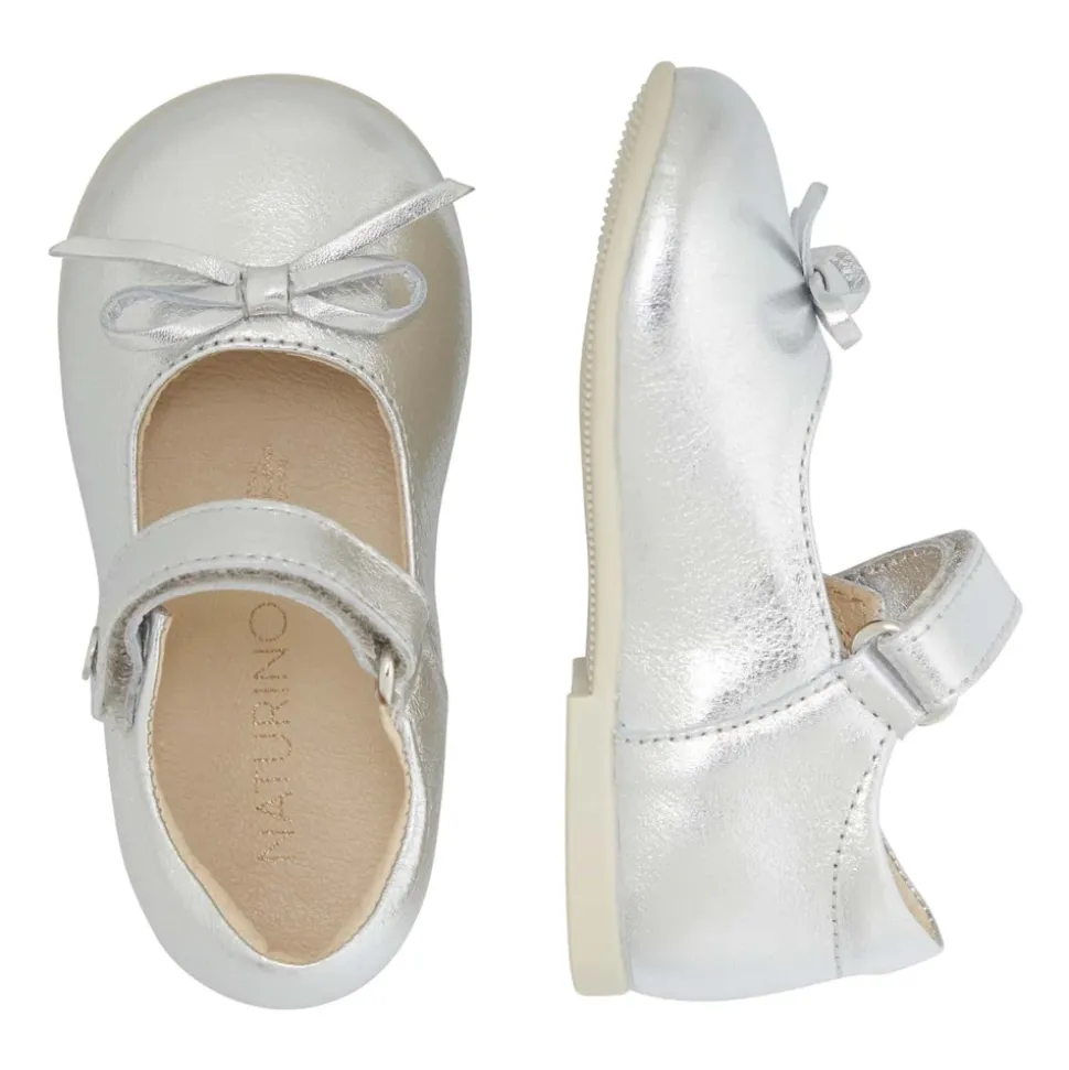 Ballerine in pelle laminata BALLET