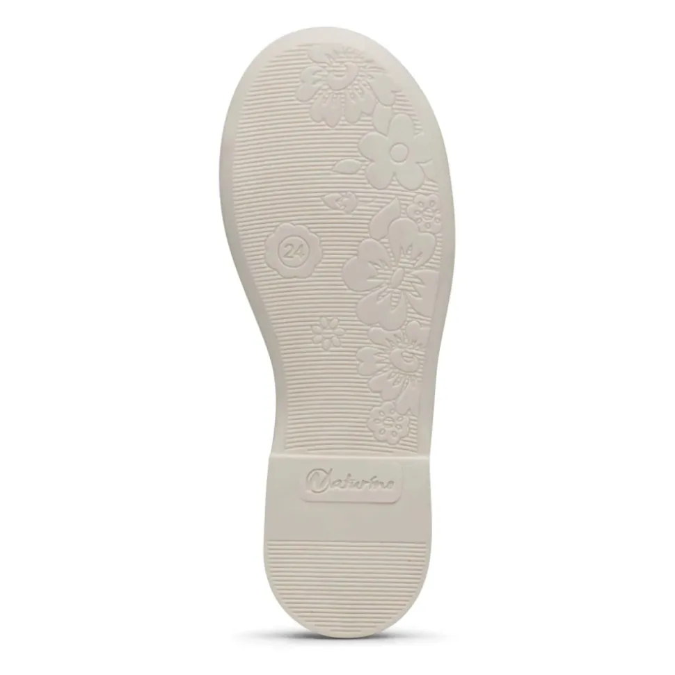 Ballerine in pelle laminata CROISE' TIP