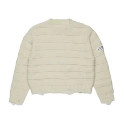 Bambini Maglione con Logo Beige