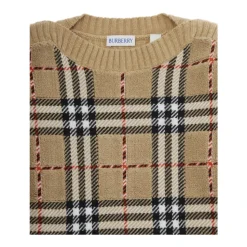 Bambini Maglioni Beige Patrick Check