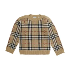Bambini Maglioni Beige Patrick Check