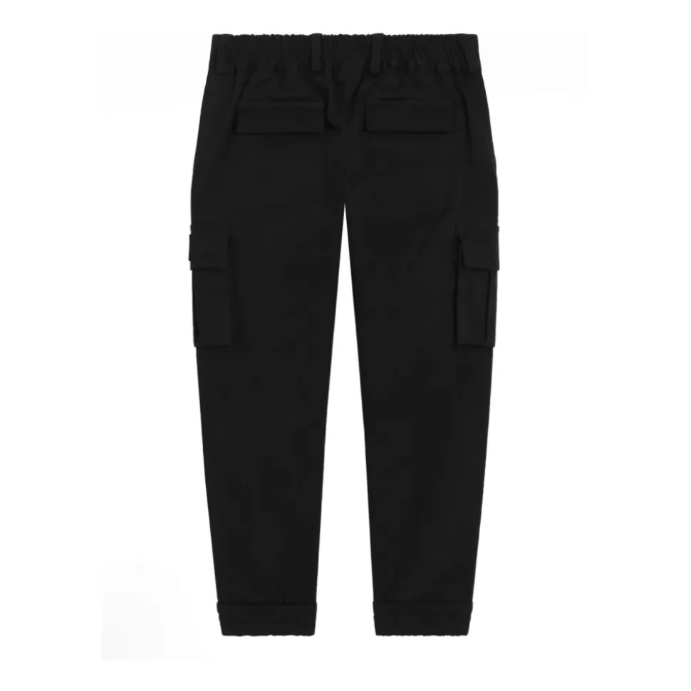 Bambini Pantaloni Neri Eleganti