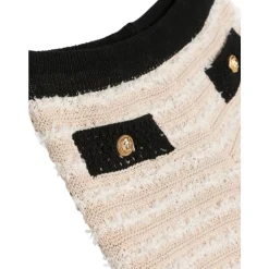 Bambini Sabbia Vita Alta Shorts Maglia