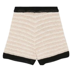 Bambini Sabbia Vita Alta Shorts Maglia