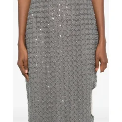 Beaded Maxi Tube Dress