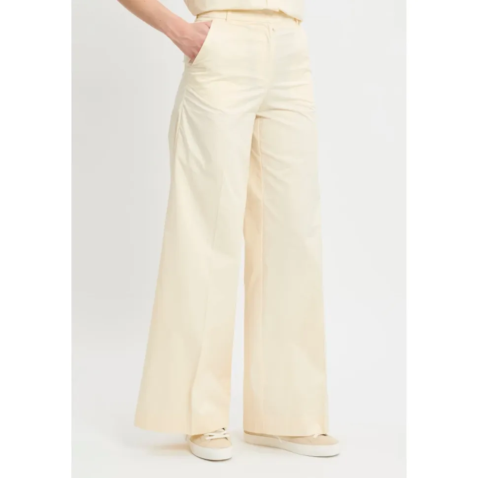 Bermuda kaos in misto viscosa con cintura in tessuto