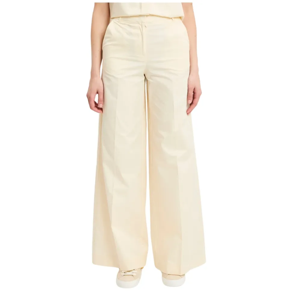 Bermuda kaos in misto viscosa con cintura in tessuto