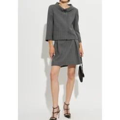 Blazer a Righe Sottili