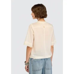 Blusa Amanda di Semicouture in mussola di cotone