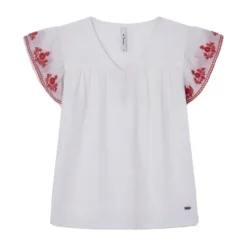 Blusa di Cotone alla Moda per Ragazze