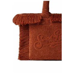 Borsa a mano con frange
