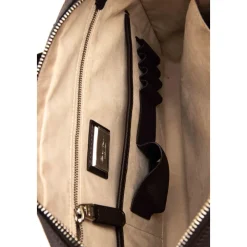 Borsa a Spalla in Pelle Martellata