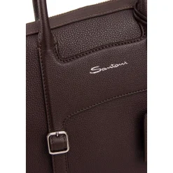 Borsa a Spalla in Pelle Martellata