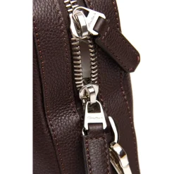 Borsa a Spalla in Pelle Martellata